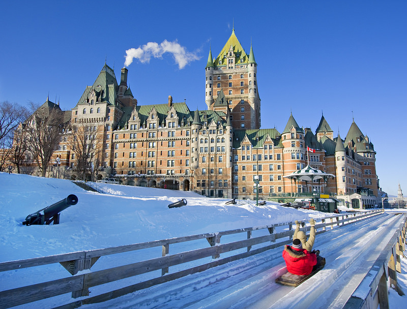 Winter fun in Quebec City