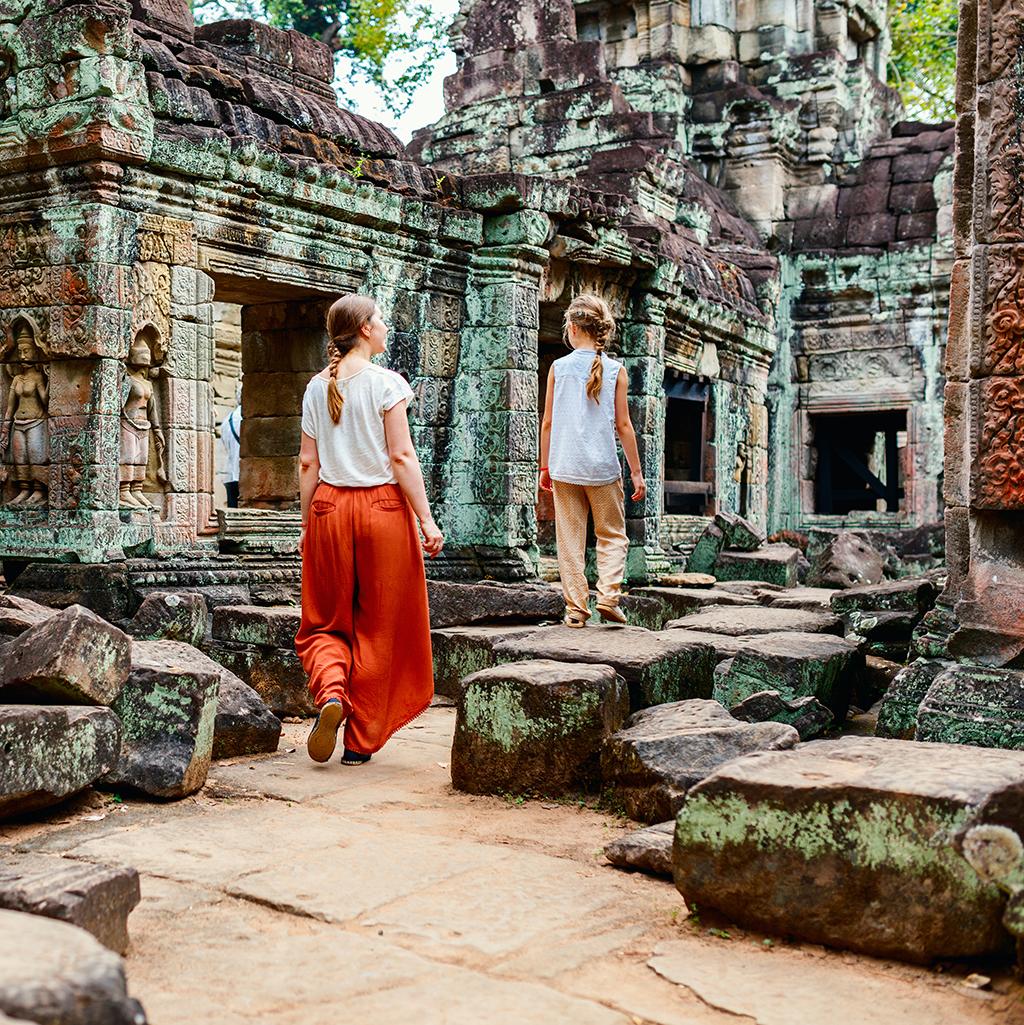 Ruins of the Ancient Preah Khan Temple