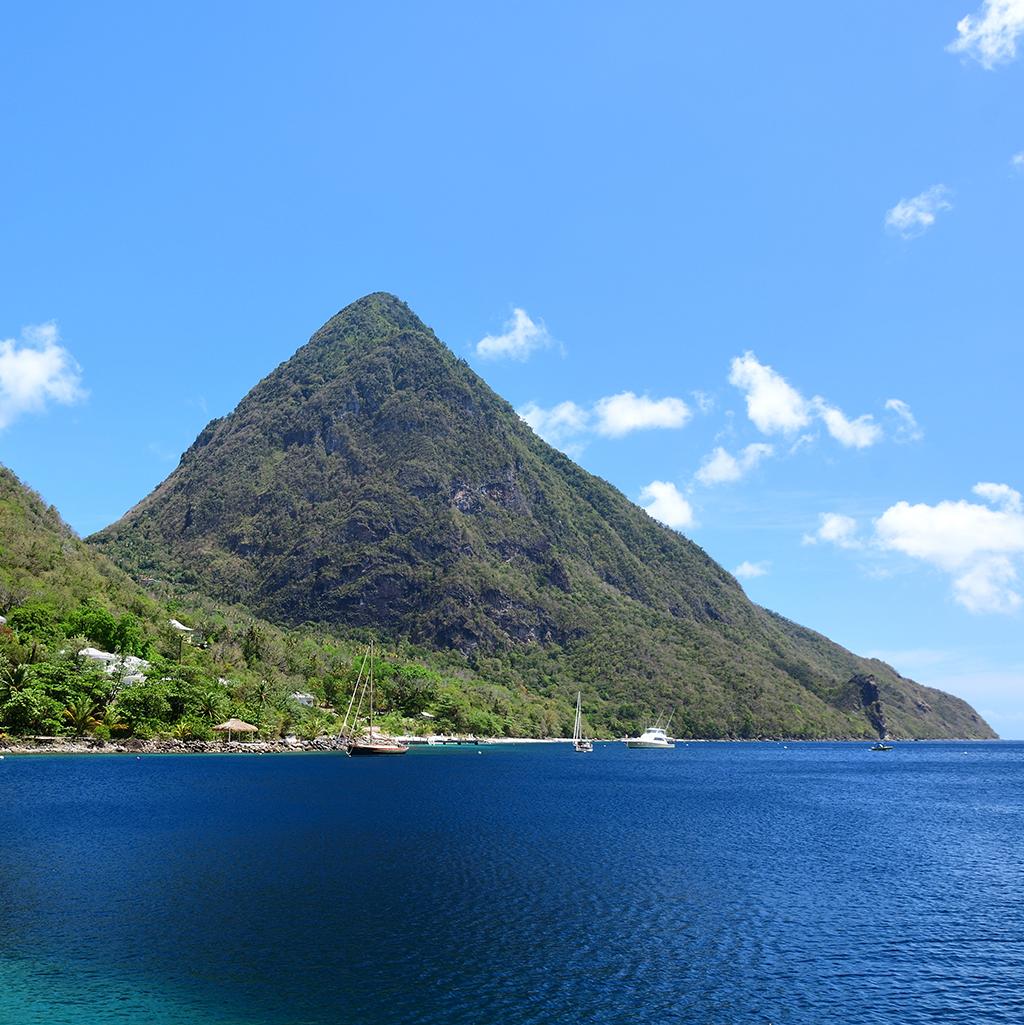 Visit St. Lucia’s Pitons from Castries