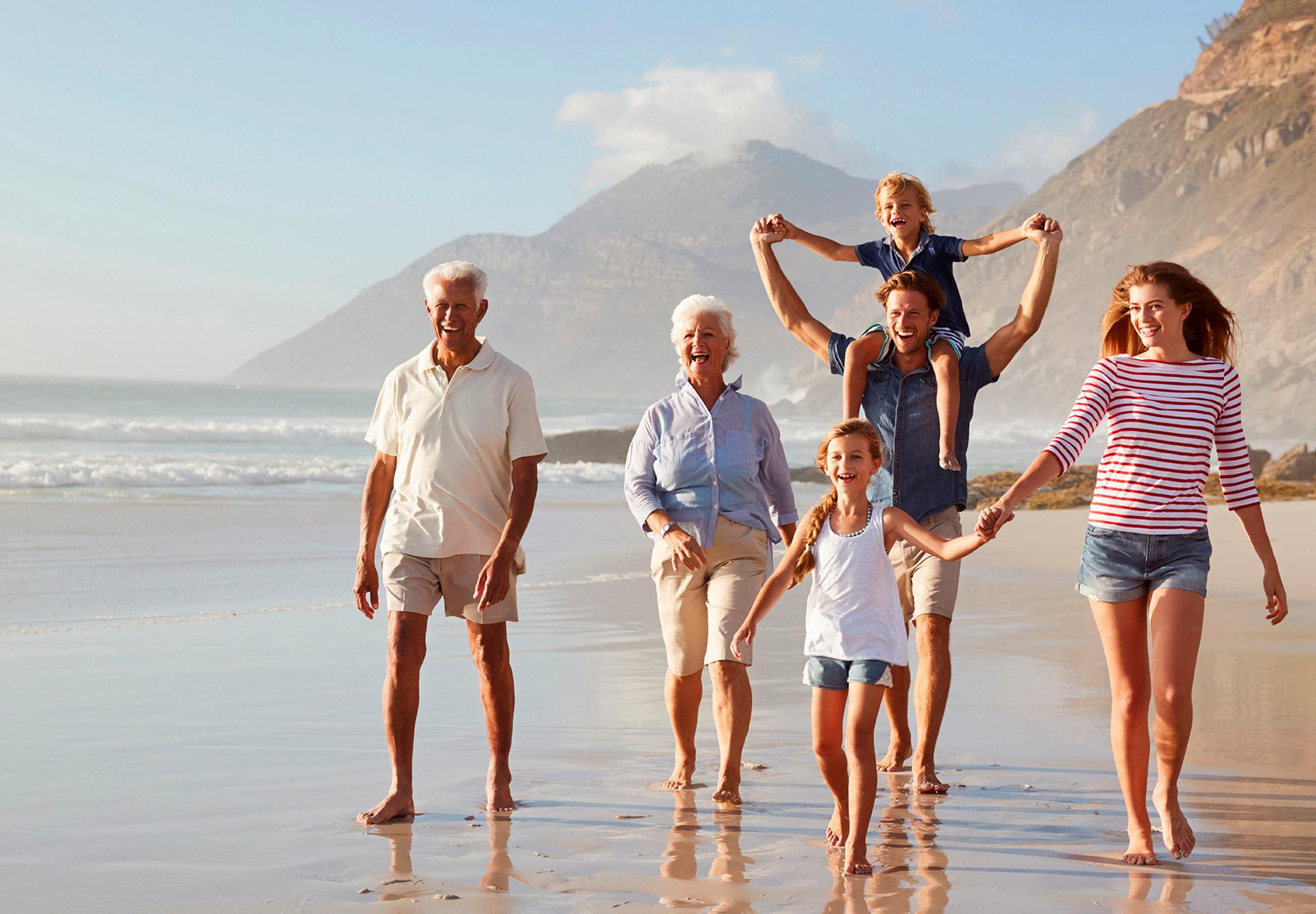 Make memories at the beach with the whole family