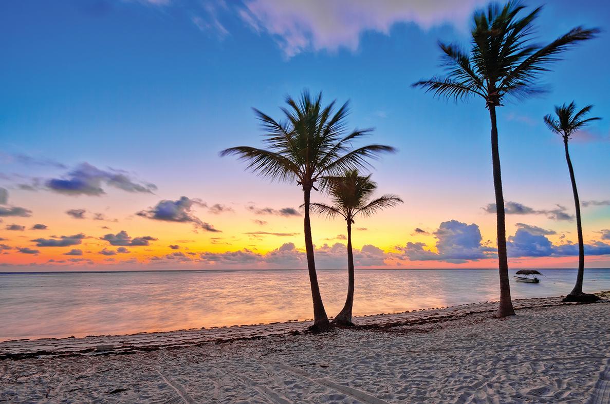 Stunning beach views in La Romana