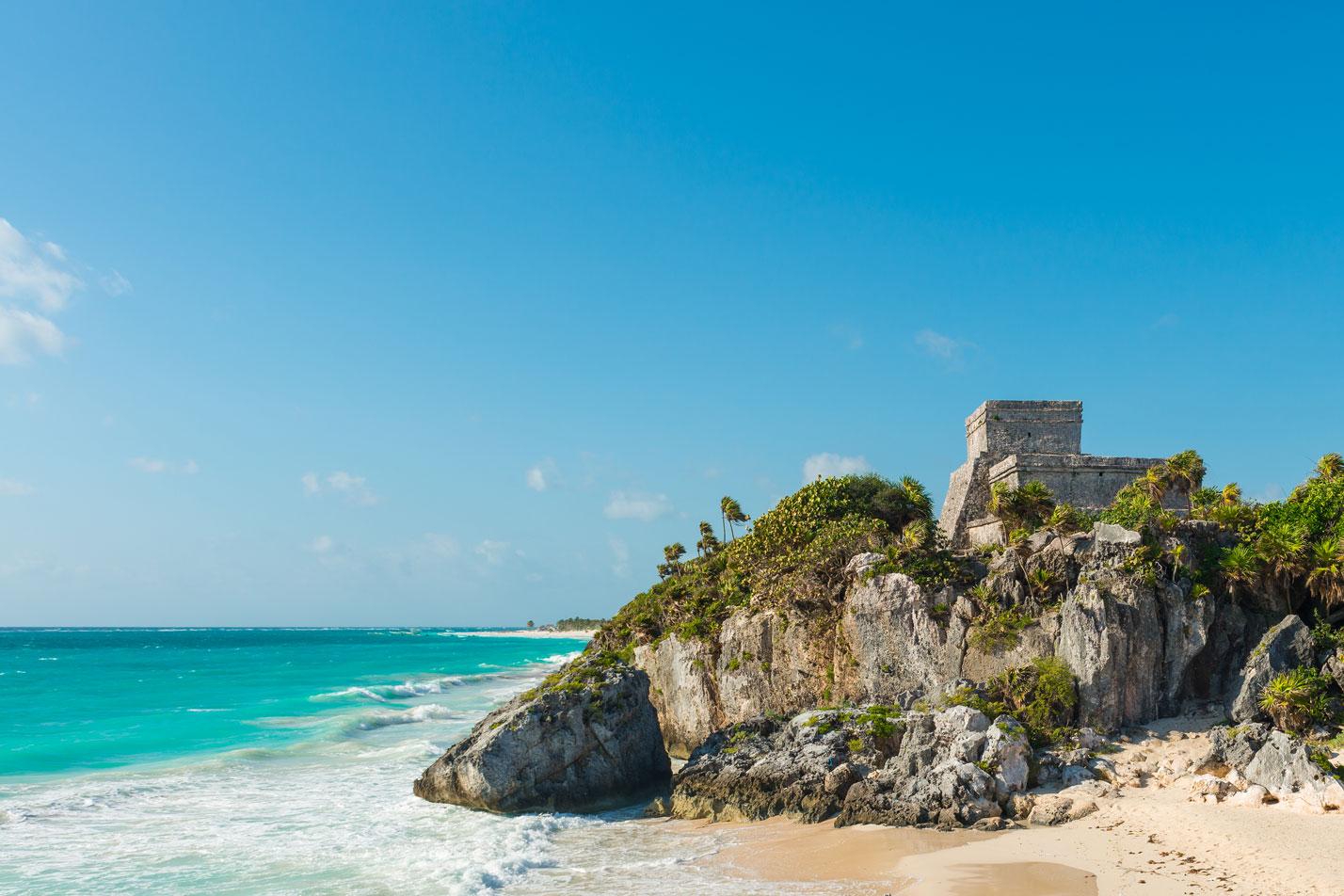 Beach in Tulum, Mexico