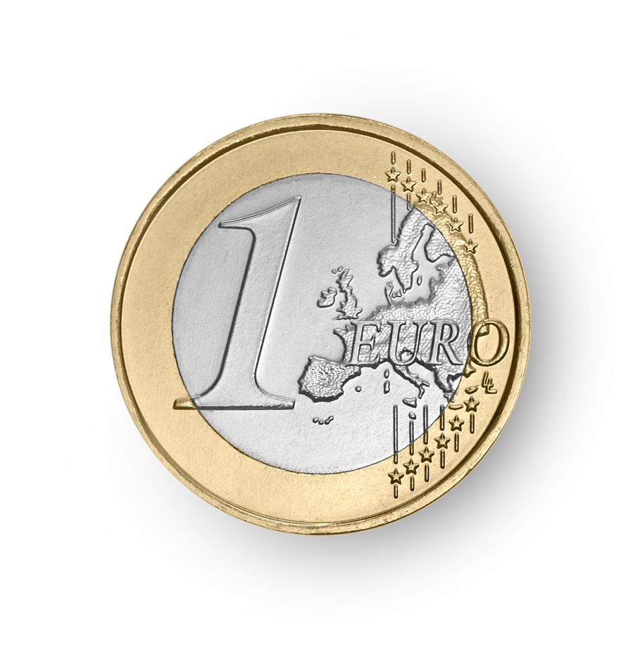 1 euro, the official currency in Munich