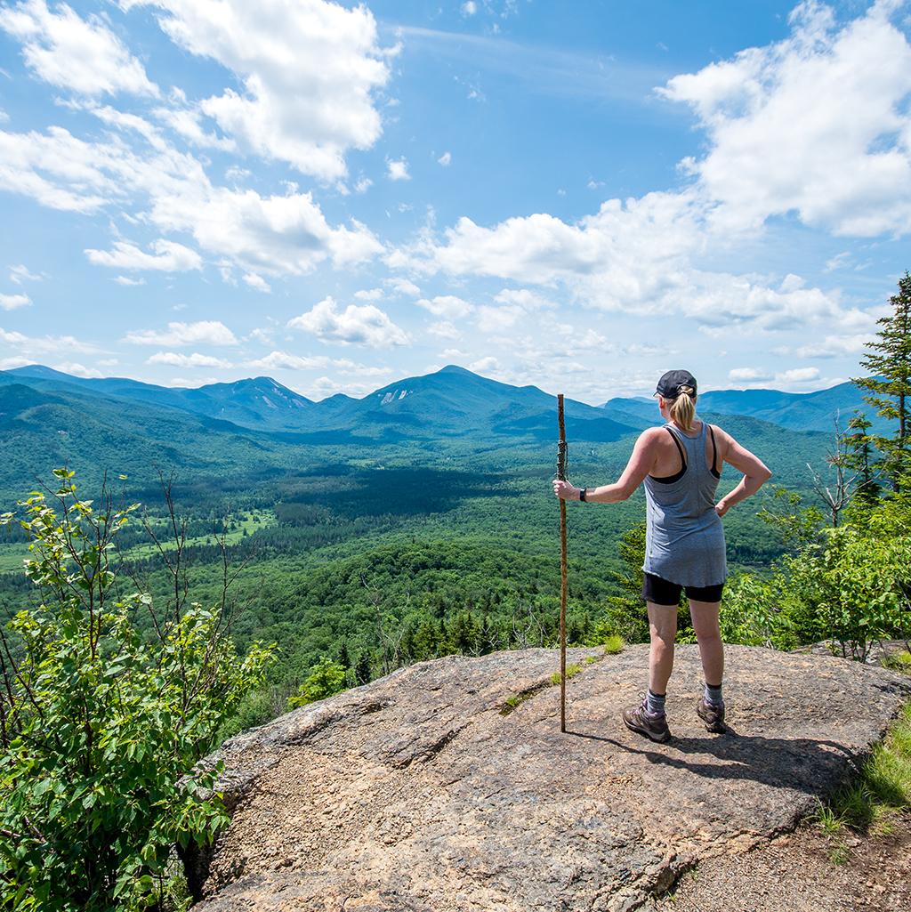 Hiking in New York’s wilderness