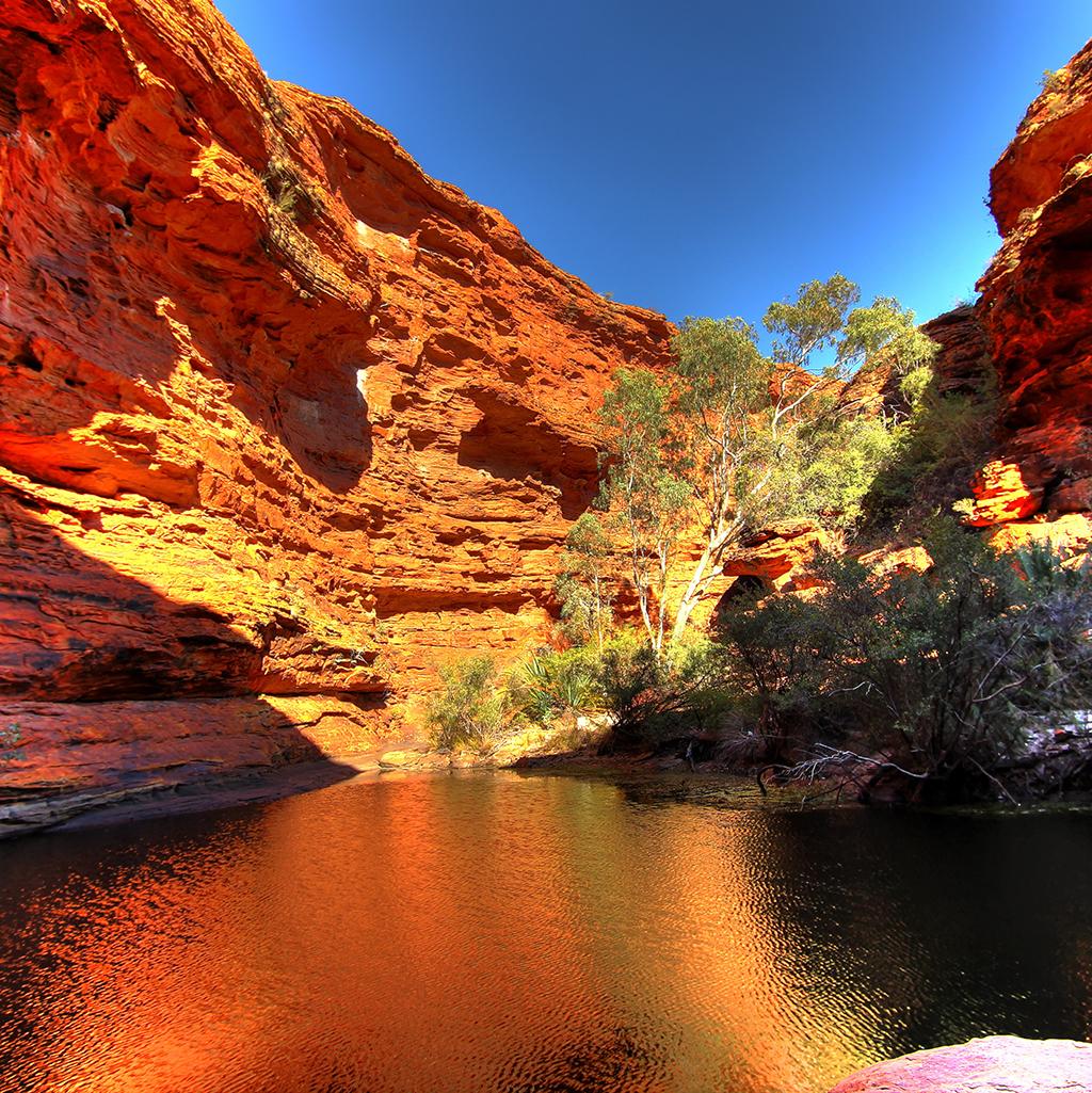 Visit King’s Canyon while on vacation in Australia’s Northern Territory