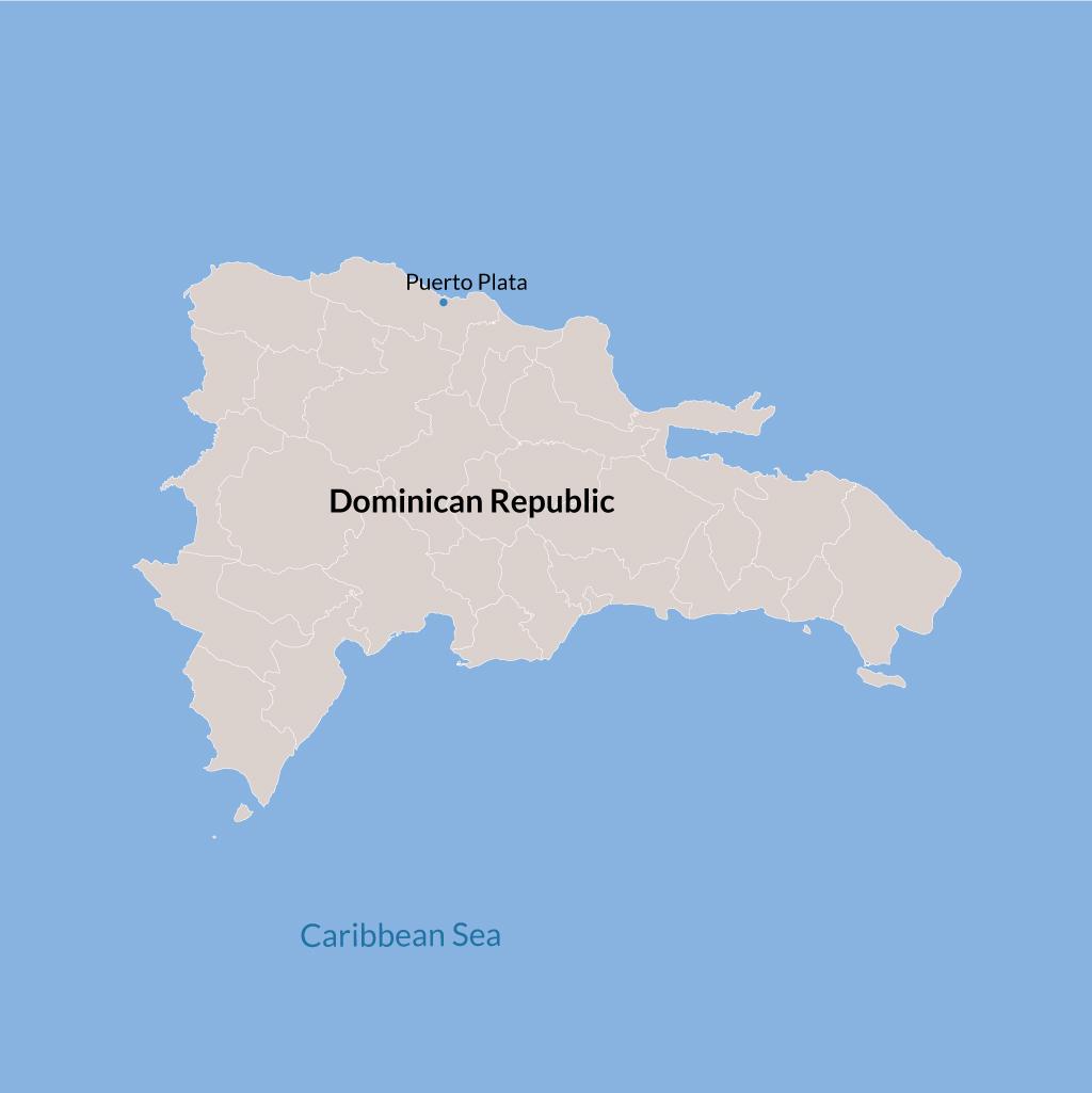 Puerto Plata vacations map