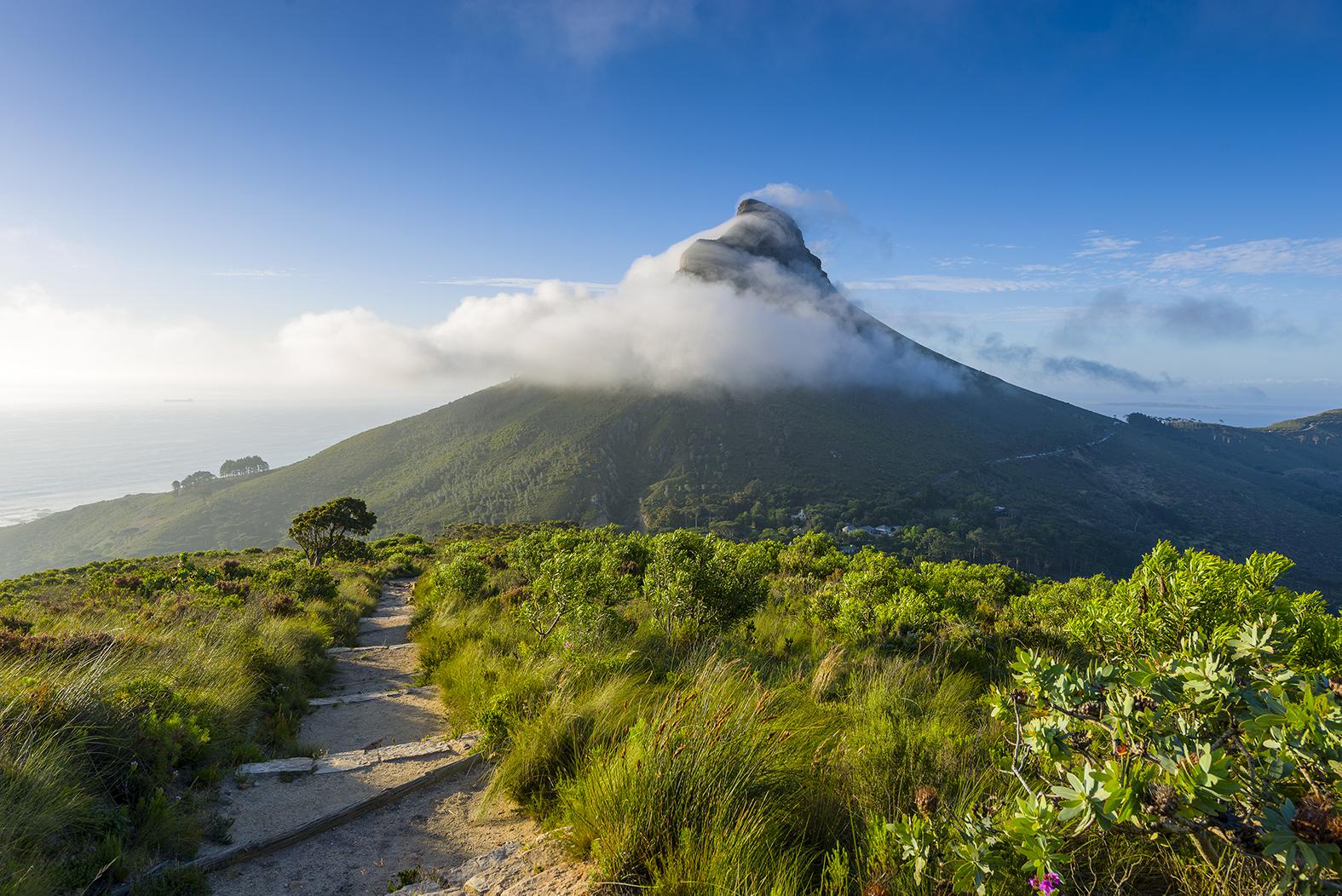 Awe inspiring Lion's Head Mountain, South Africa Vacations Synergy  International Travels  