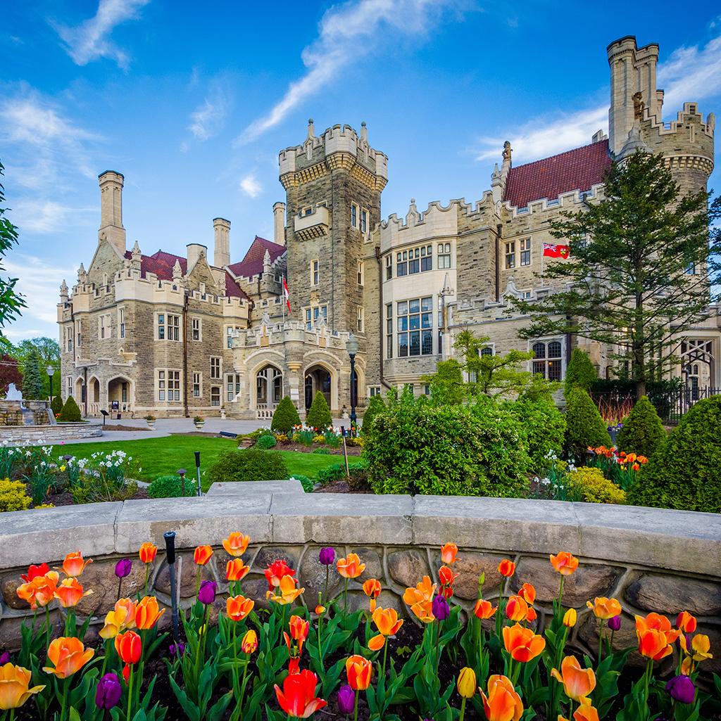 Casa Loma, a mansion and garden located in Toronto