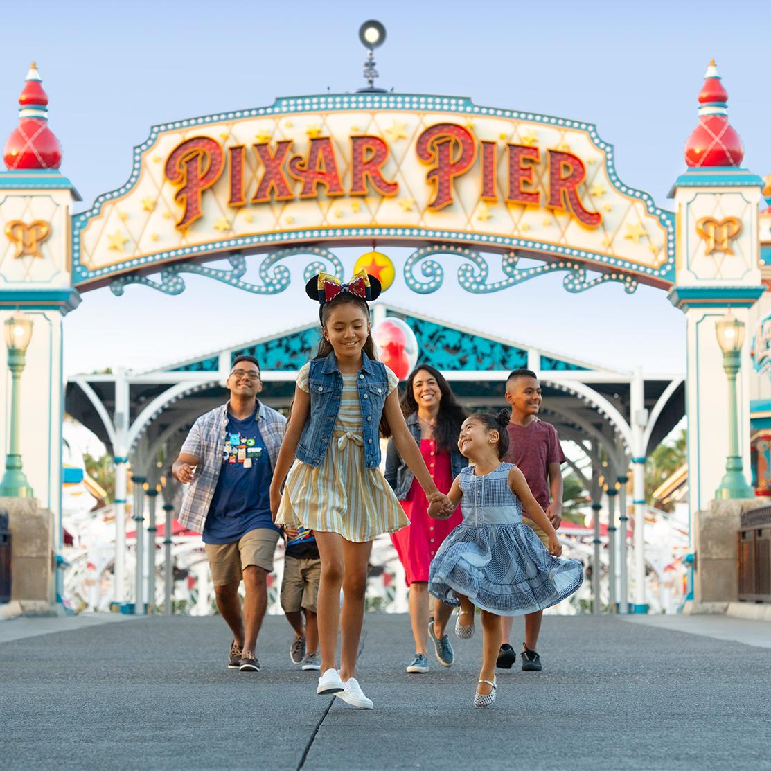 Stroll down the Pixar Pier with family at Disney’s resorts