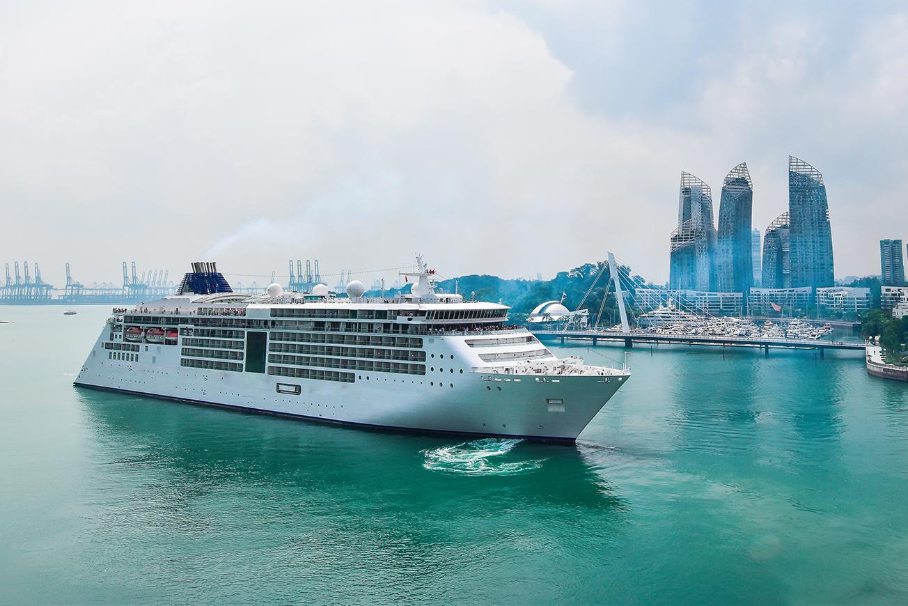 Views of rural landscapes and scenic cities with Asia cruises