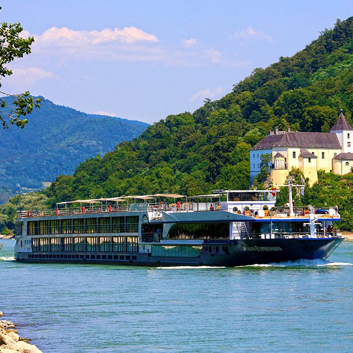 Soak up panoramic views of new lands aboard an Avalon Waterways Cruise