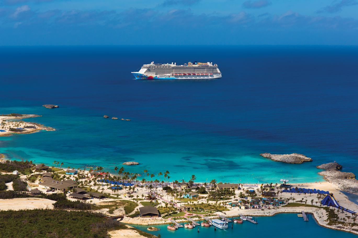 Experience crystal blue waters and tropical views with a Bahamas cruise