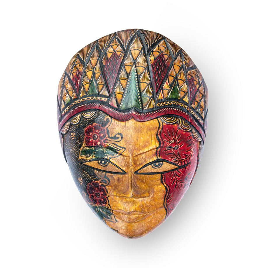 Traditional Indonesian mask