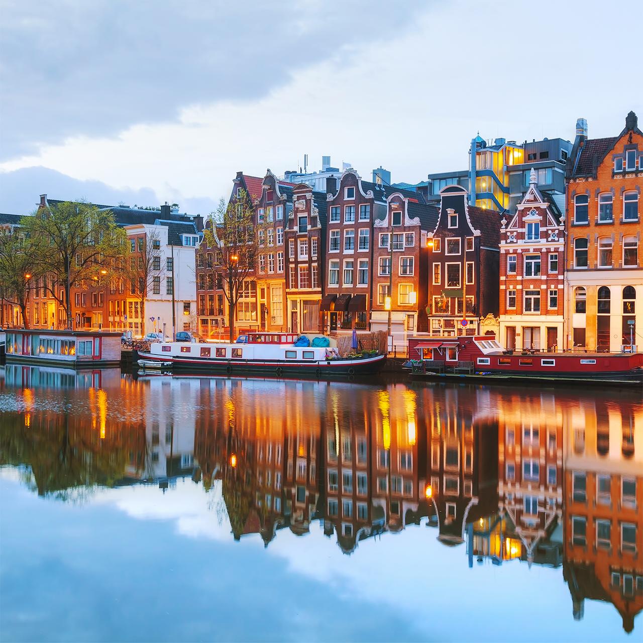 Amsterdam riverfront