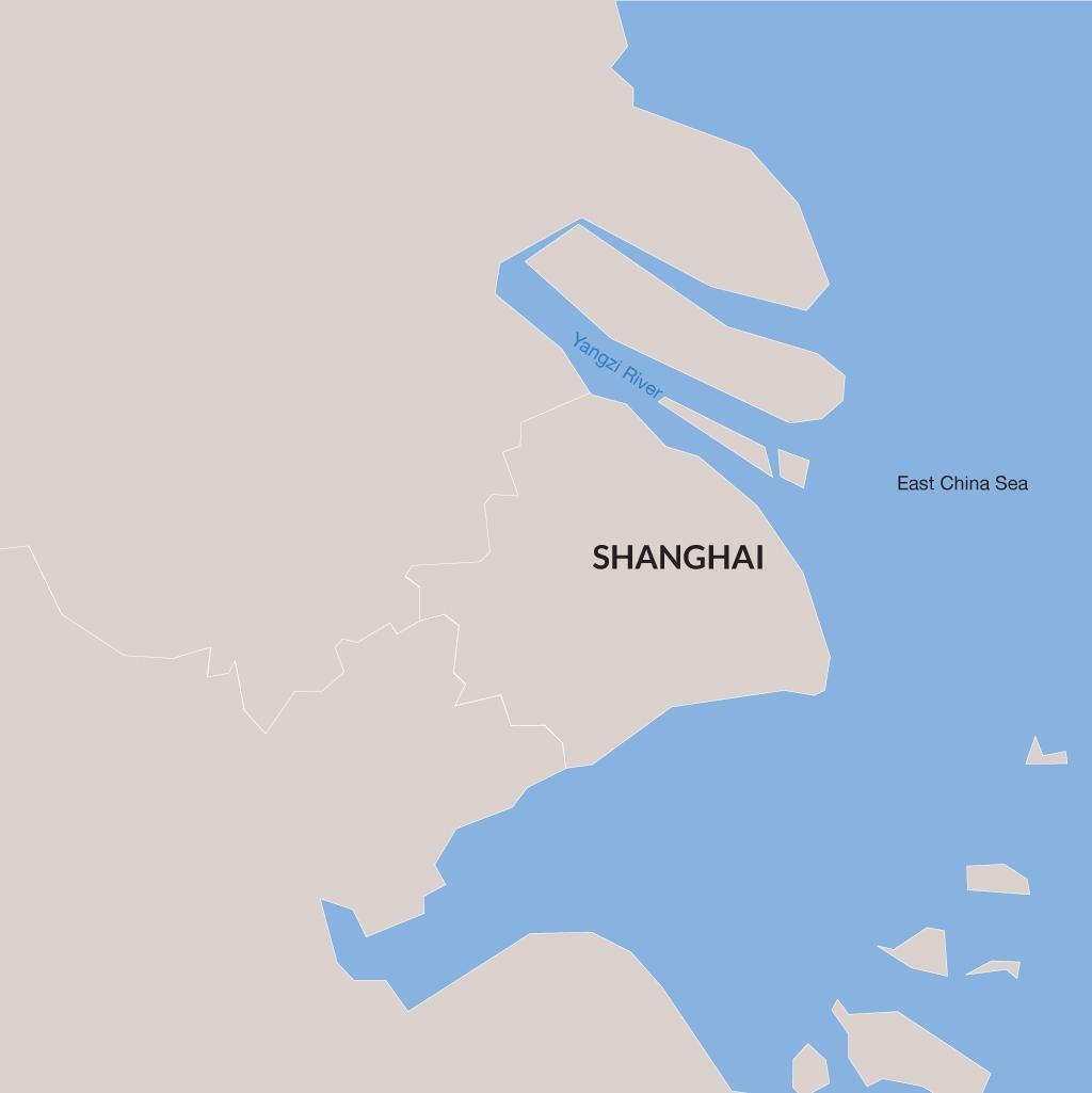 Shanghai vacations map