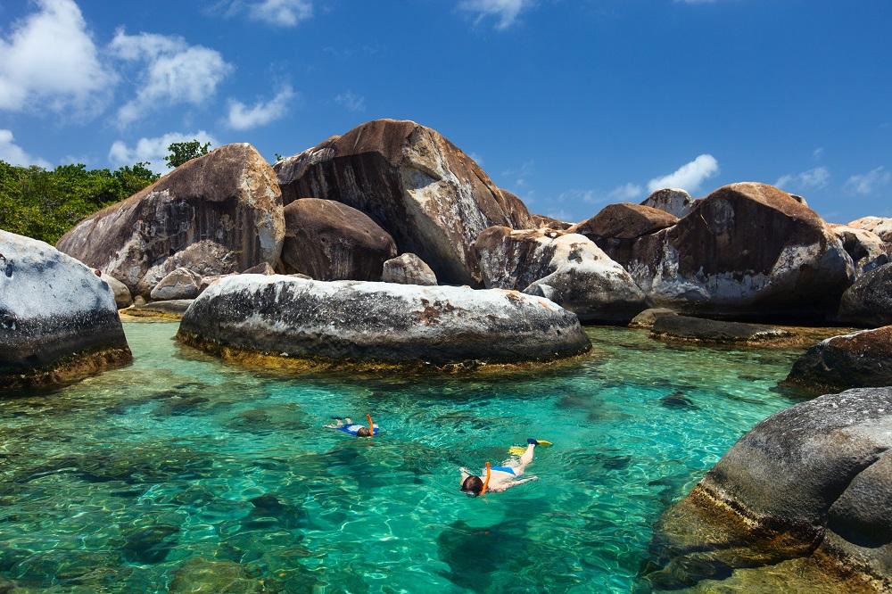 Nature Caribbean BVI The Baths 